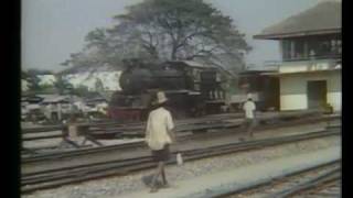 Old Thailand steam locomotives.wmv