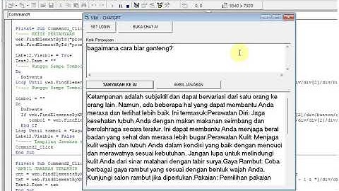 Visual Basic 6 - With Chat GPT -  Using Selenium