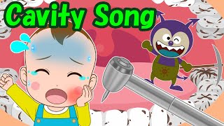 【Cavity Song】Educational videos | Nursery Rhymes | Kids Songs | Lifestyle habits | HoppySmile