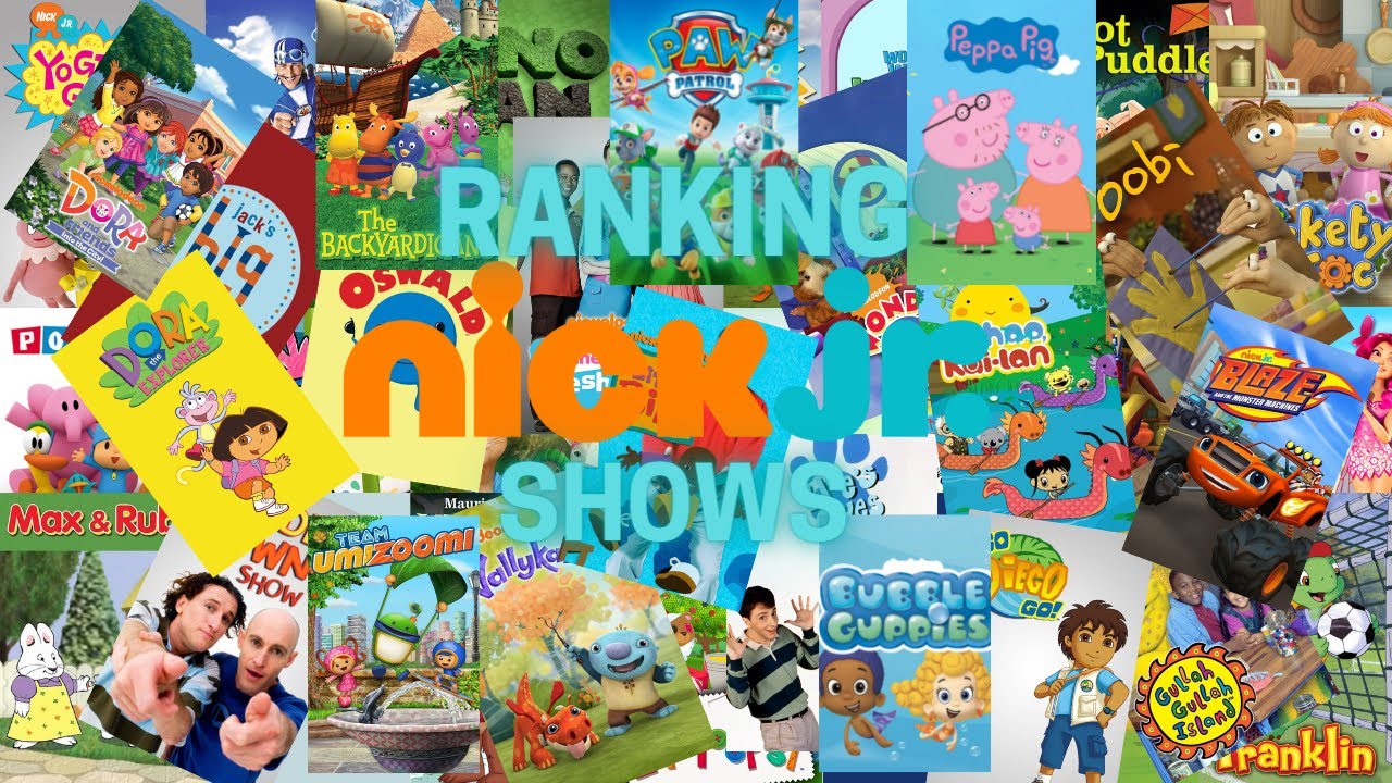 The Ultimate Nick Jr Tier List Reupload Youtube