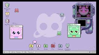 Прохождение Winion virus!(избивание иона и съедение иона)