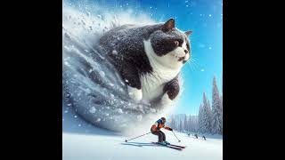 CAT on Skis! by catatainment 81 views 3 months ago 28 seconds