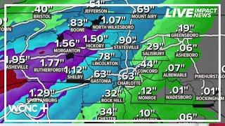 Rain chances increase in the Charlotte area this week