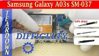 Samsung Galaxy A03S Sm-037 📱 Teardown Take Apart Tutorial