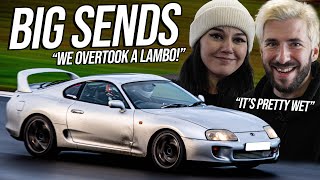 DESTROYING SUPERCARS ON TRACK IN MY MK4 SUPRA