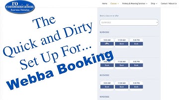 Getting Started With Webba Booking