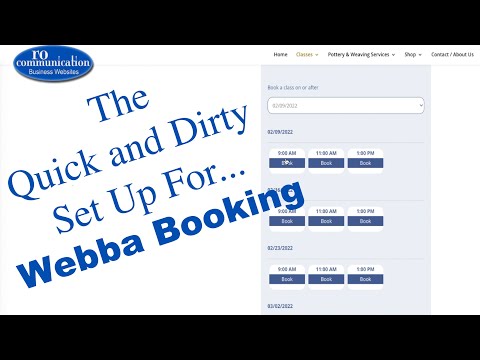 Getting Started With Webba Booking