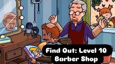 Find out - hidden object game/ chapter 2/ level-10/ Barber Shop