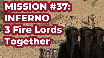Mission #37 Inferno | | Surrounded by 3 Fire Lords | | Stronghold Crusader DE | | Crusader Trail