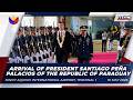 Arrival of President Santiago Peña Palacios of the Republic of Paraguay