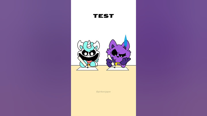 CatNap Failed The School Test🤣Smiling Critters POPPY PLAYTIME CHAPTER 3 Funny Animation #school