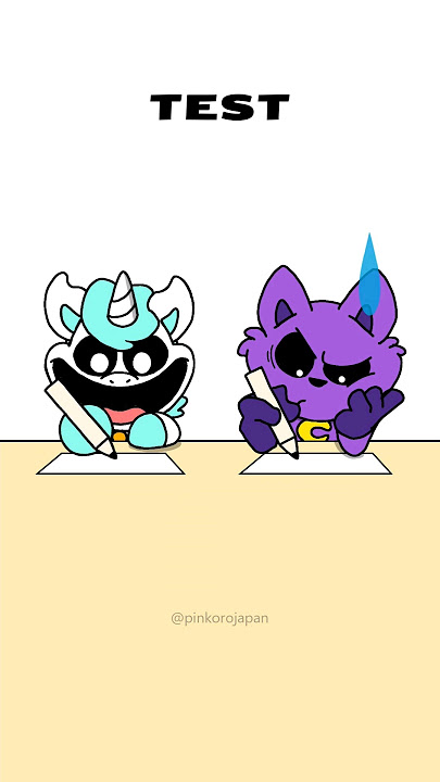 CatNap Failed The School Test🤣Smiling Critters POPPY PLAYTIME CHAPTER 3 Funny Animation #school