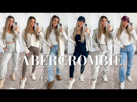 Abercrombie Try-On Haul  Abercrombie YPB & Jeans 