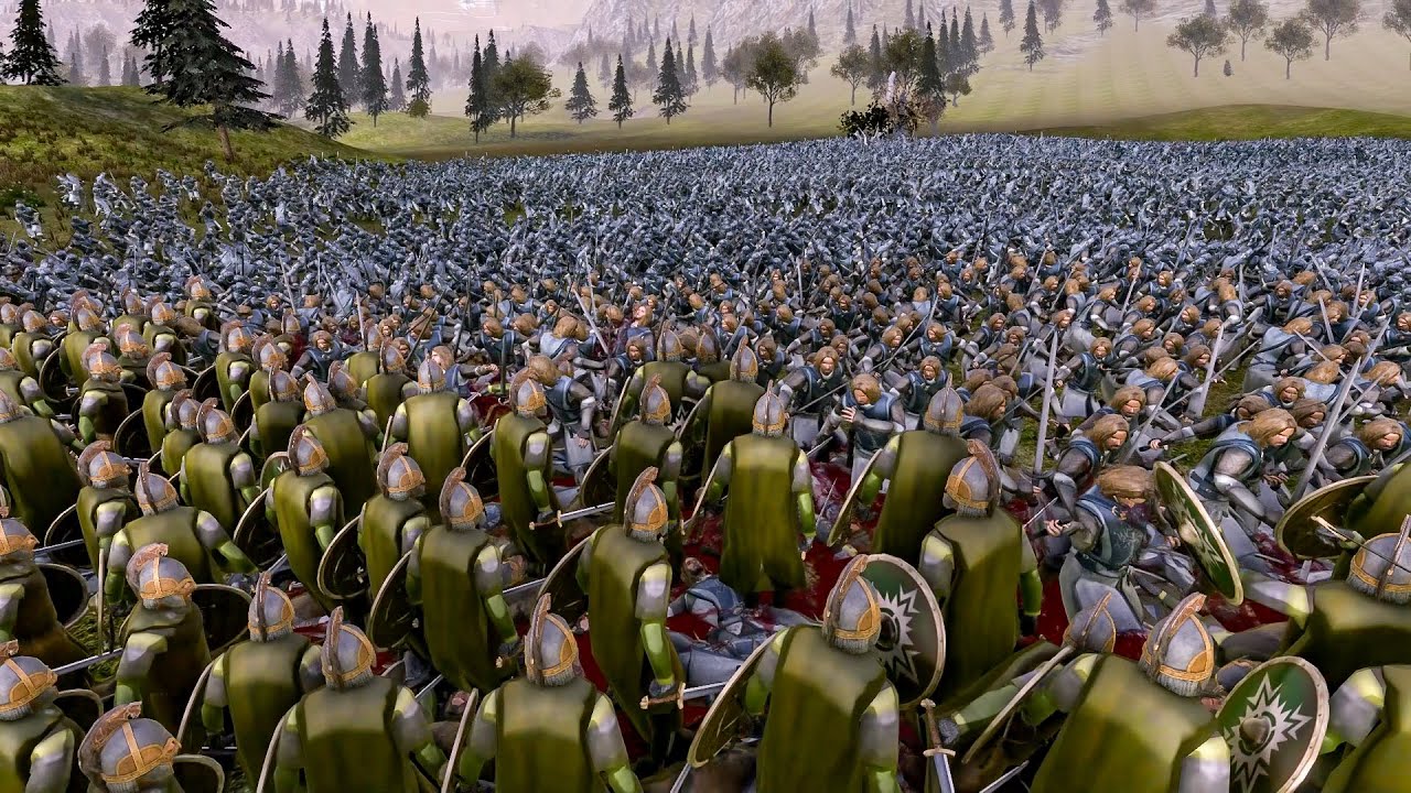 18 000 Rohan Soldiers VS 18 000 GondorGrunts - UEBS 2 - Ultimate Epic Battle Simulator 2