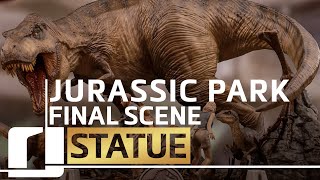 Iron Studios - Jurassic Park Demi Art Scale The Final Scene - 1/20