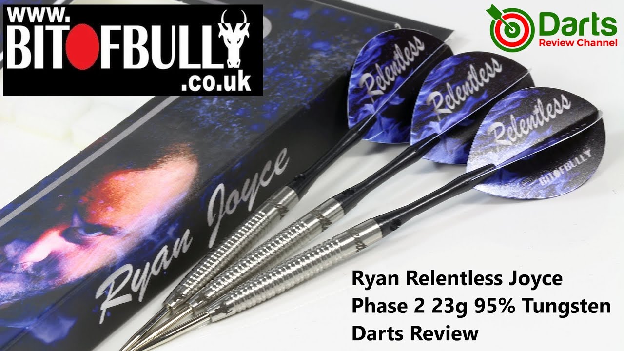 Sporting Goods Ryan 'Relentless' Joyce 21g dart set Darts