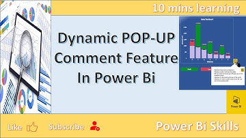 Trick to add dynamic Pop up Comments in Power Bi reports [not many people know]