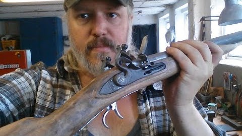 Flintlock shotgun build 1790 pt 19 finishing and inletting triggers