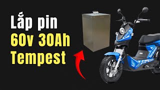 INSTALLING A 60V 30AH BATTERY FOR VINFAST TEMPEST