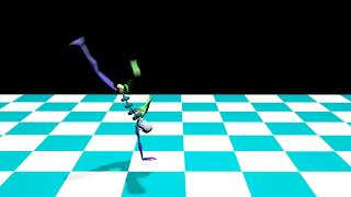 3DS Max / Anim : rotoscopie Capoeira