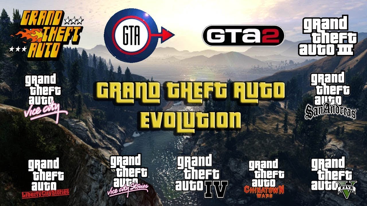 GTA 1 2 3 4 5 All ENDINGS Historical Era From 1997 2013 YouTube 