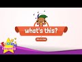 [this & that] What's this? - Education Rap for Kids - Sing along