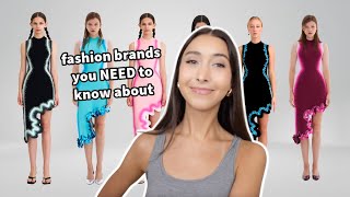 Cool fashion brands you NEED to know about