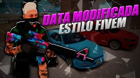 SAIU! MINHA DATA MODIFICADA V1 ESTILO FIVEM (Sem Bug de Render e Anti Lag) - PARA SAMP LAUNCHER E PC