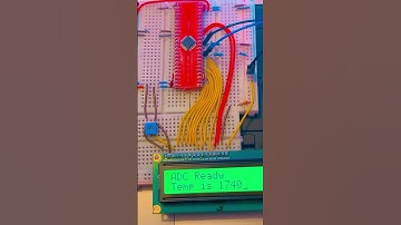 STM32F030C8T6TR - CH 22 (ADC, volt. ⚡️to 🌡️ part 1) #stm32  #code