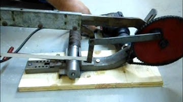 Iron Mike Jr  Power Hacksaw first use