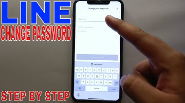 ✅  How To Change The Password Of Line Messenger  🔴
