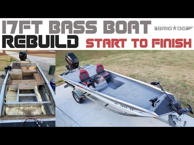 ALUMINUM BASS BOAT FULL BUILD, Basstracker Pro 17