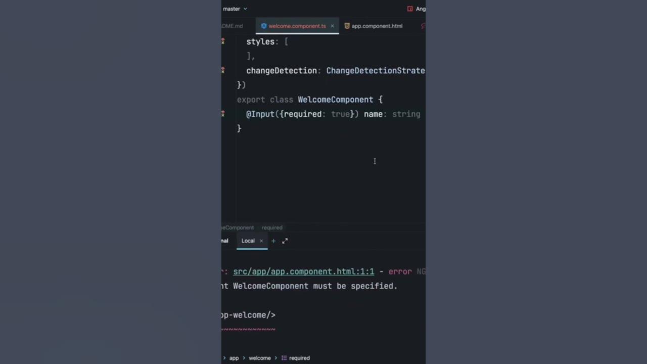 Required Inputs in Angular - YouTube