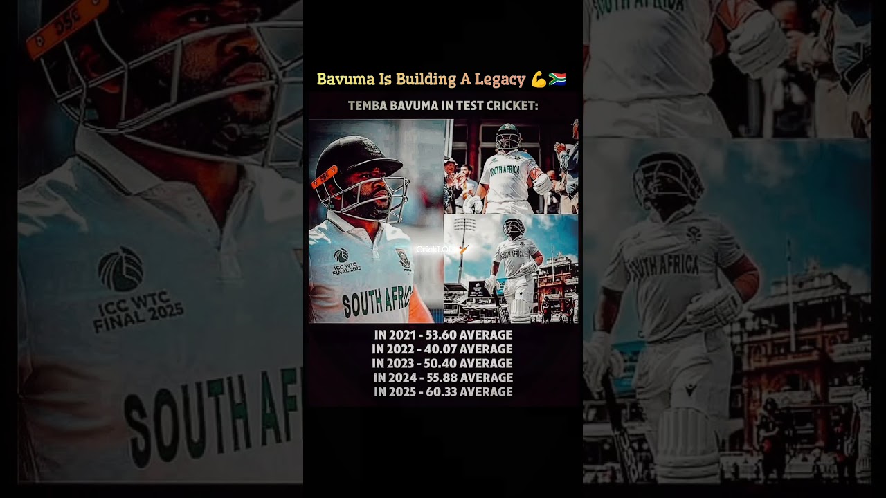 Temba Bavuma: Building a Test Cricket Empire! 🇿🇦