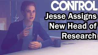 Control - Director Jesse Faden Picks A New Head Of Research Spoiler, Post Main Game - Xbox One