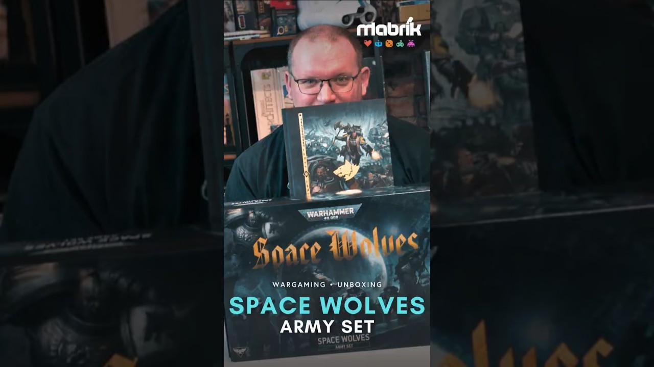 [MABRIK]: Unboxing - Space Wolves Army Set