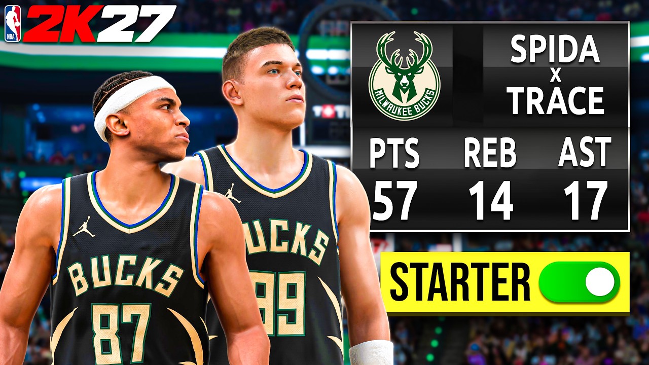 Our First Game as STARTERS was INSANE! NBA 2K27 MyCAREER #7