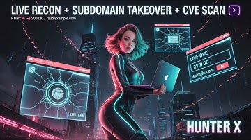Live Recon + Subdomain Takeover + CVE Scan 💣 | Bug Bounty Setup"