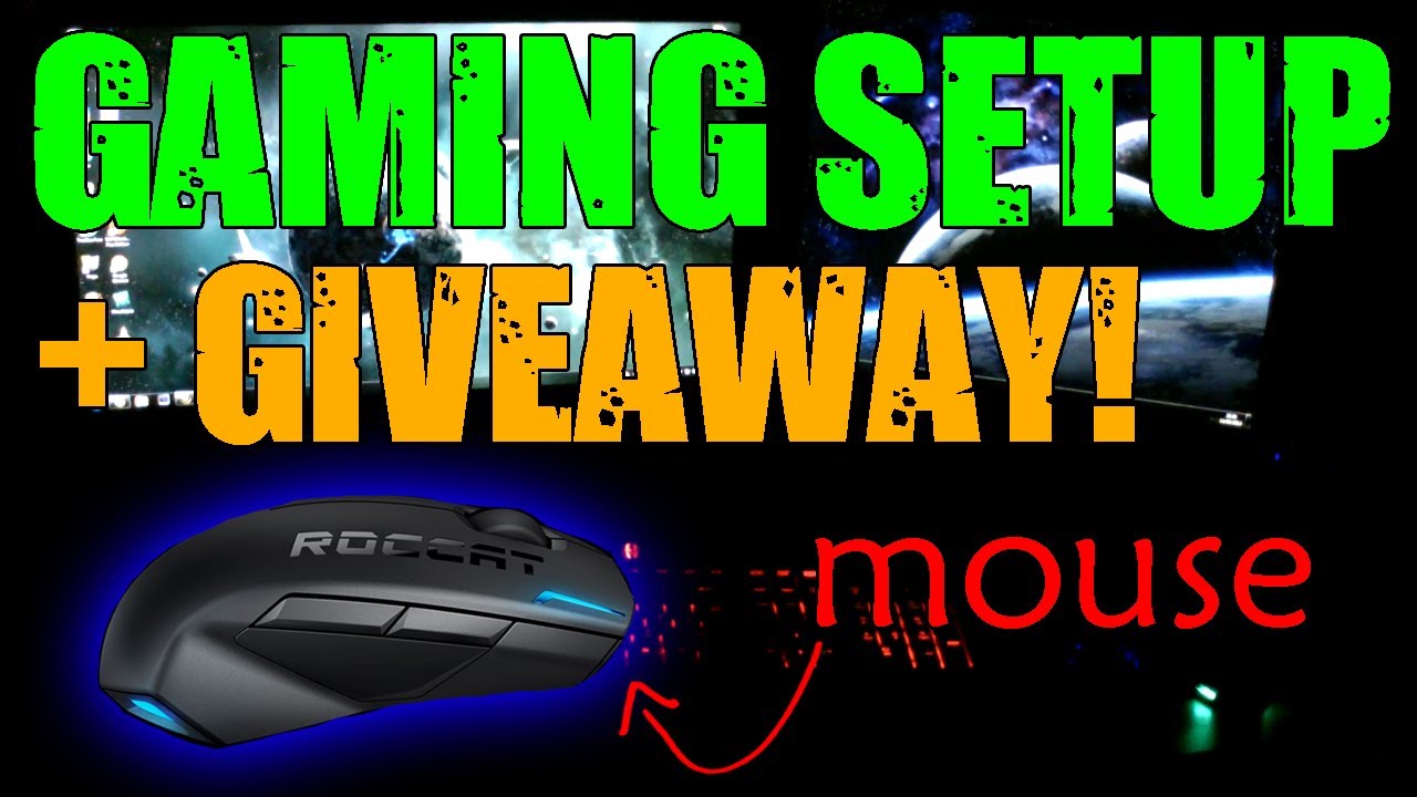 Zumio's Gaming Setup + $60 Mouse giveaway!
