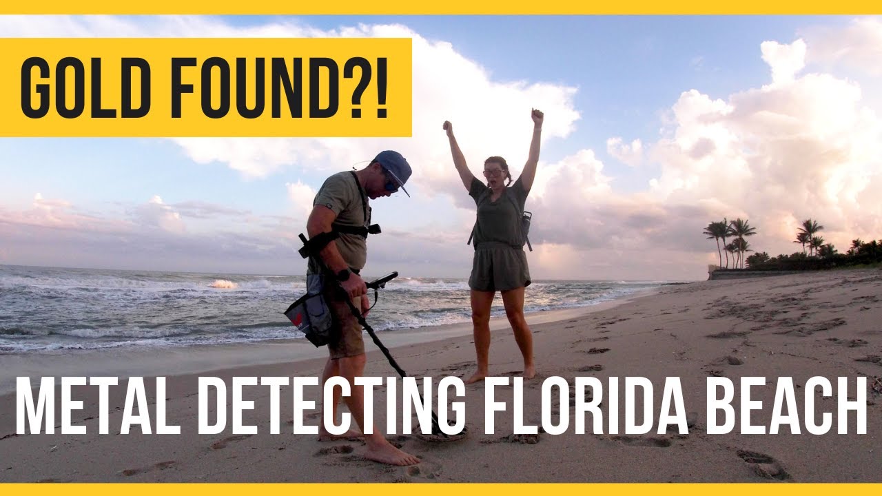 FINDING GOLD Metal Detecting the TREASURE COAST Palm Beach Island
