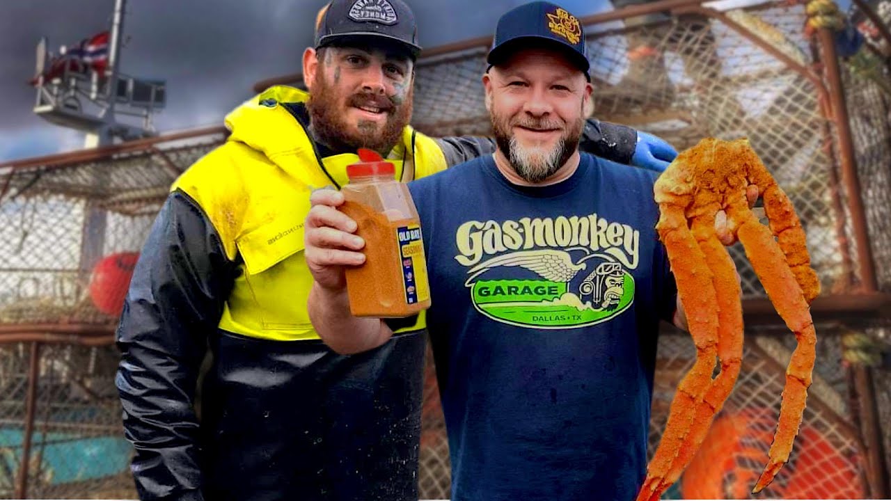 DEADLIEST CATCH David Scheetz Jr. KING CRAB LEGS in UK! YouTube
