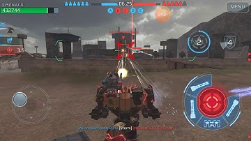 Pixonic War Robots. Max lag!