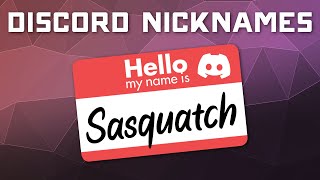 How to Change Nicknames on Discord Servers