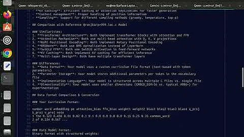 # IQABOD: Analysis of Your Homemade LLM Implementation ]v0.1;)