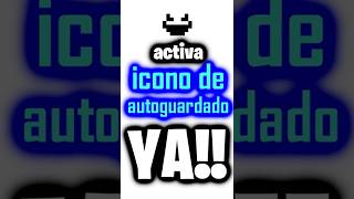 🌮👽🍸ACTIVA el icono de AUTOGUARDADO en Minecraft☝🧿 #datwinxd