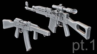 Atomic Weapon modelling pt.1