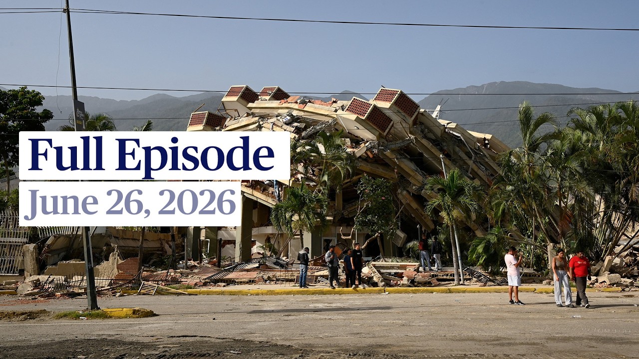 PBS News Hour full episode, June 26, 2026
