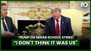 Donald Trump Denies Involvement in Minab School Strike | Pakistan Observer