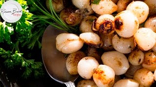 How to Make Pearl Onions from Fresh Pearl Onions - Skinning Technique