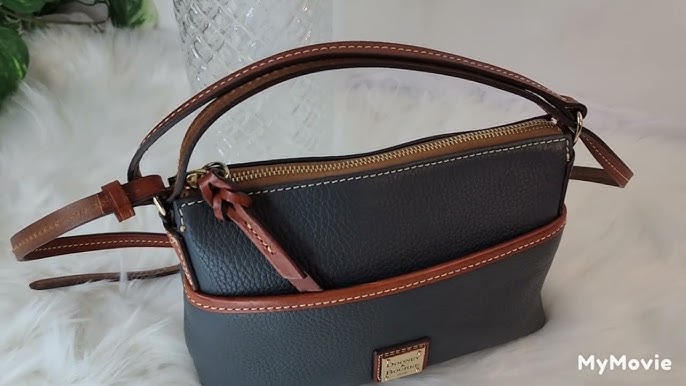 Dooney & Bourke Smooth Leather Lola Pouchette Crossbody on QVC 